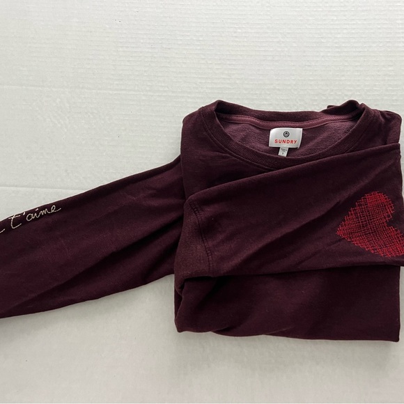 Sundry embroidered sleeve Ja’Taime crewneck - Picture 11 of 11